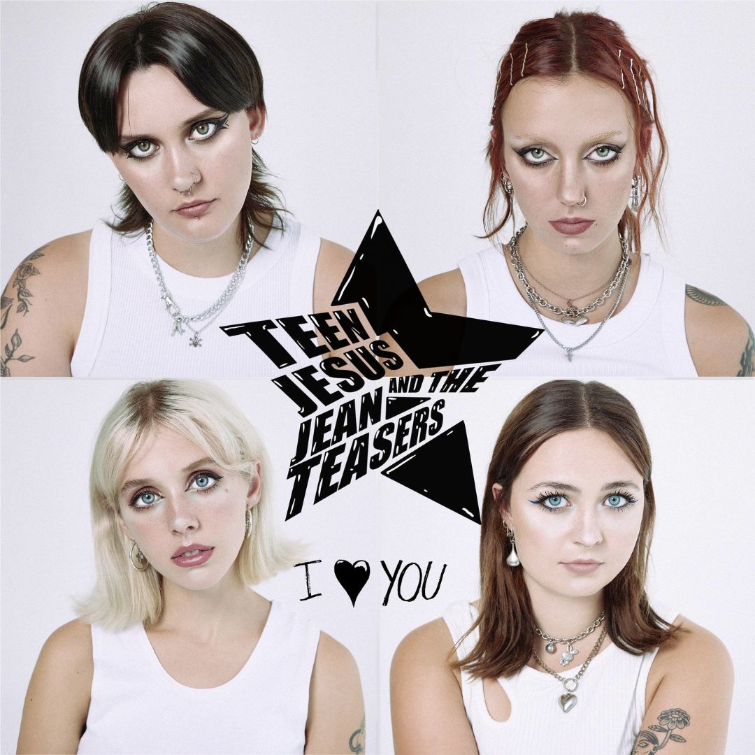 I Love You (Cloudy Black Splatter)