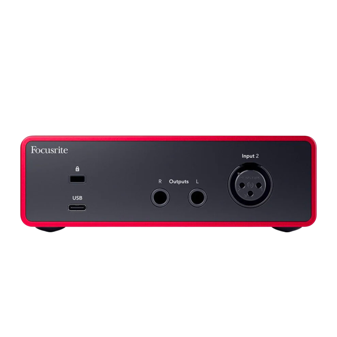 Focusrite Scarlett Solo Gen 4 2-in/2-out USB Audio Interface w/ Air Mode
