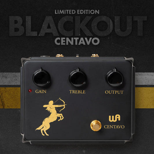 Centavo Professional Overdrive Pedal (Blackout Limited Edition)