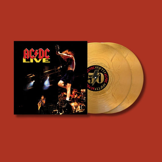 AC/DC: Live (50th Anniversary Gold Coloured Vinyl)