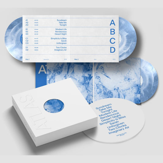 Atlas (10th Anniversary Deluxe Blue & White White Marble 3LP Boxset)