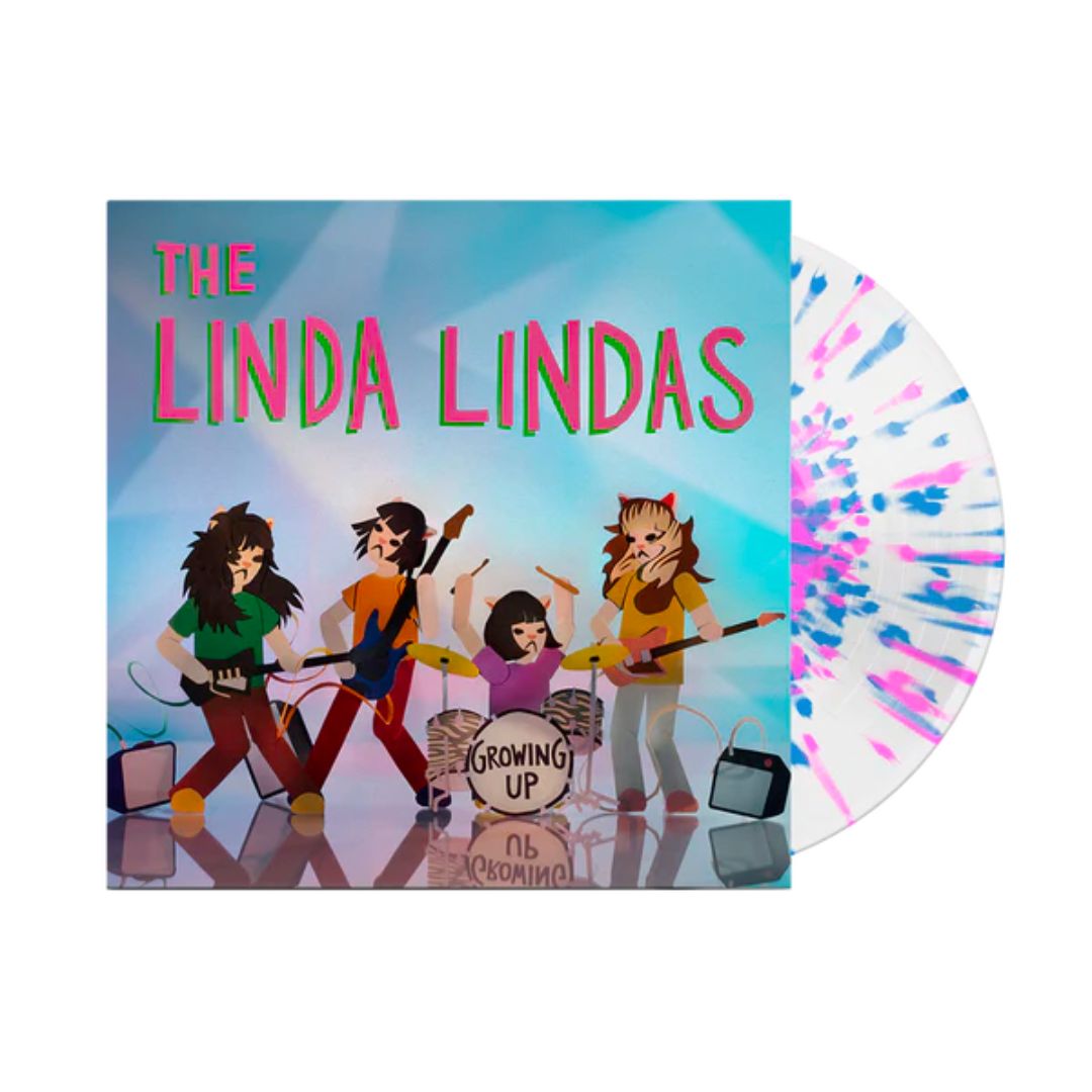 Growing Up (Clear with Blue-pink Splatter)