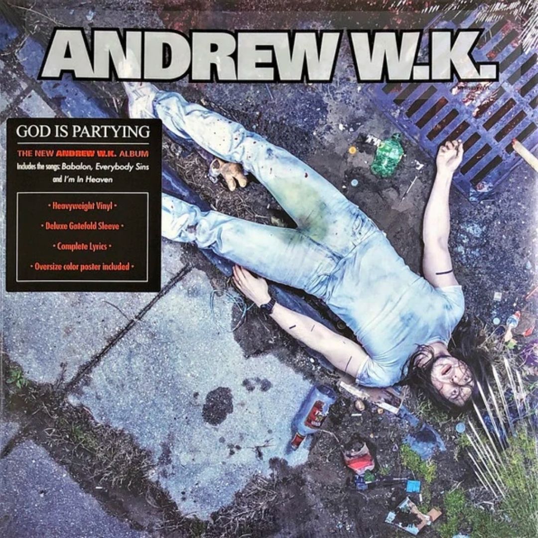 God is Partying (White Vinyl and poster)