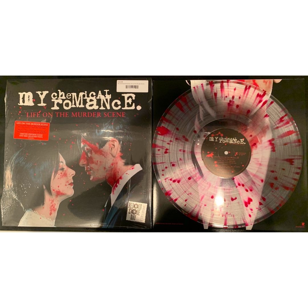Life On The Murder Scene - (Record Store Day BLOOD SPLATTER CLEAR Vinyl)