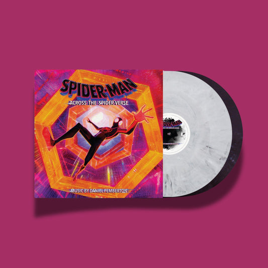 Across the Spider-Verse Original Score (The Anomaly Edition White/ Dark Purple Vinyl 2LP)