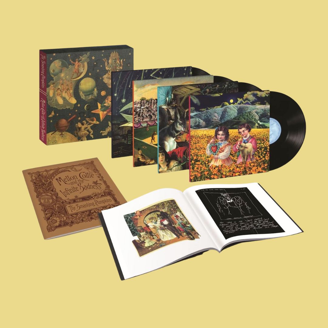 Smashing Pumpkins Mellon Collie and sold the Infinite Sadness Vinyl 4LP Box Set NEW