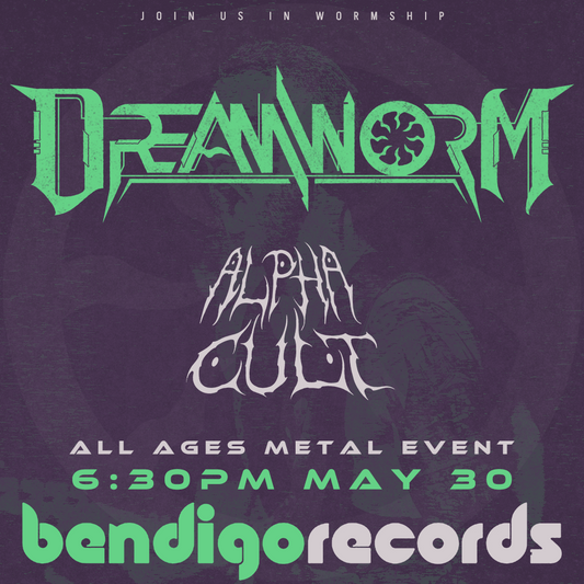 Dreamworm Feat. Alpha Cult Live Gig Ticket 30/05/2025