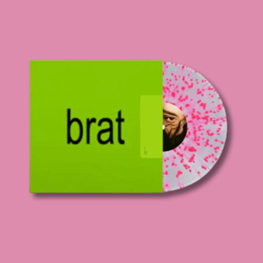 Brat (Limited Edition Clear Pink Splatter Vinyl)