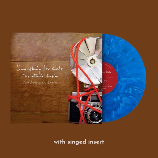 The Official Fiction (20th Anniversary Blue / White Marbled Vinyl with Signed Insert)