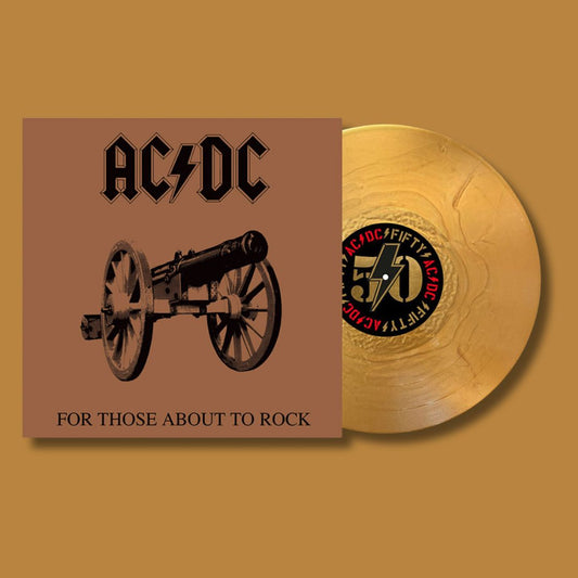 For Those About to Rock We Salute You (50th Anniversary Gold Vinyl)