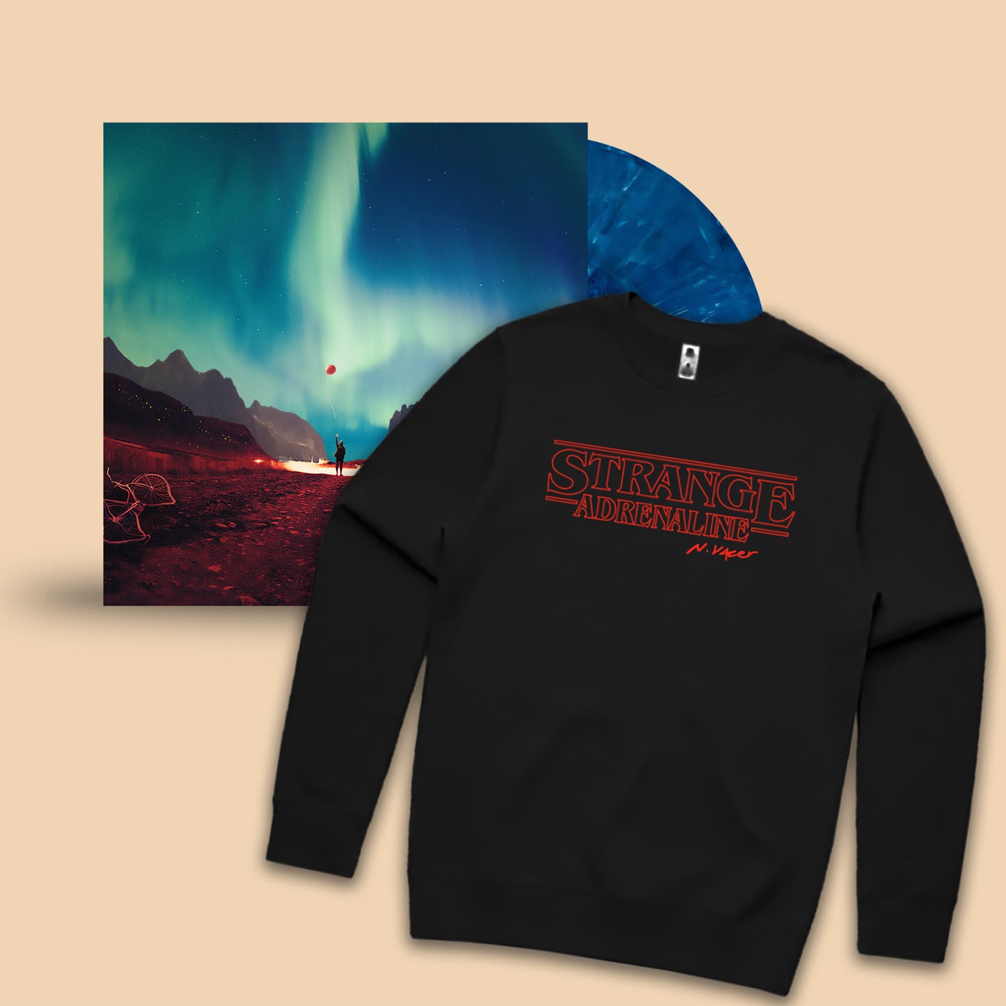 Strange Adrenaline Vinyl & Jumper Bundle