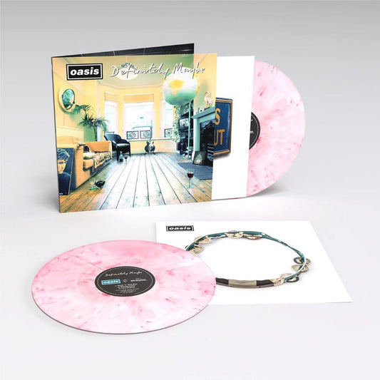 Definitely Maybe (30th Anniversary Strawberries and Cream Coloured LP)