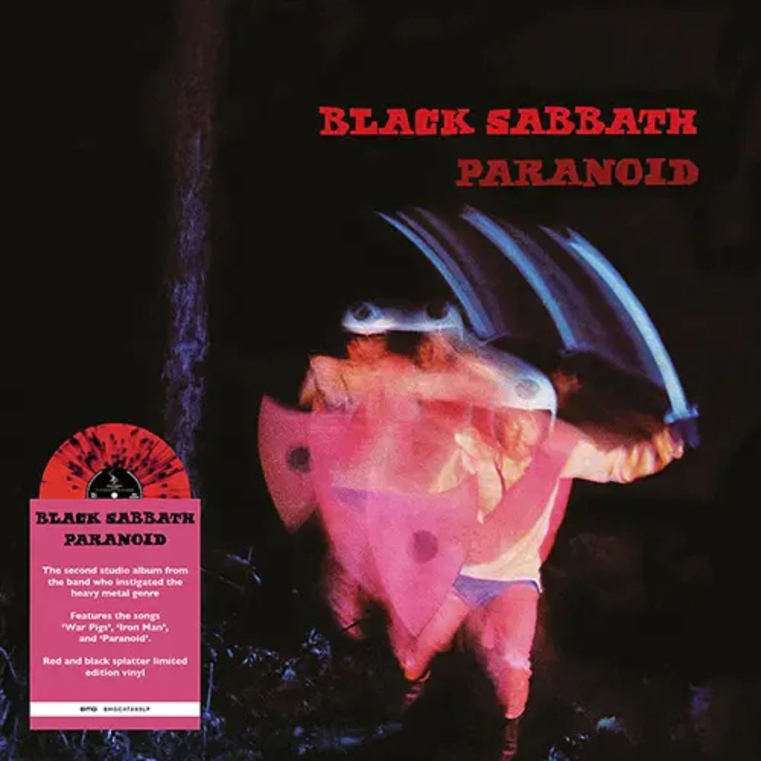 Paranoid (Red Black Splatter Vinyl RSD 2024)