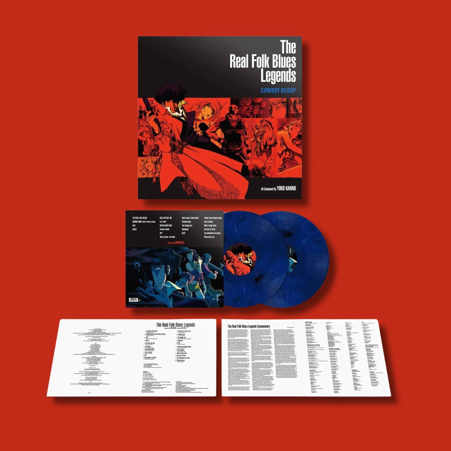 Seatbelts - Cowboy Bebop: The Real Folk Blues Legends (Blue Vinyl)