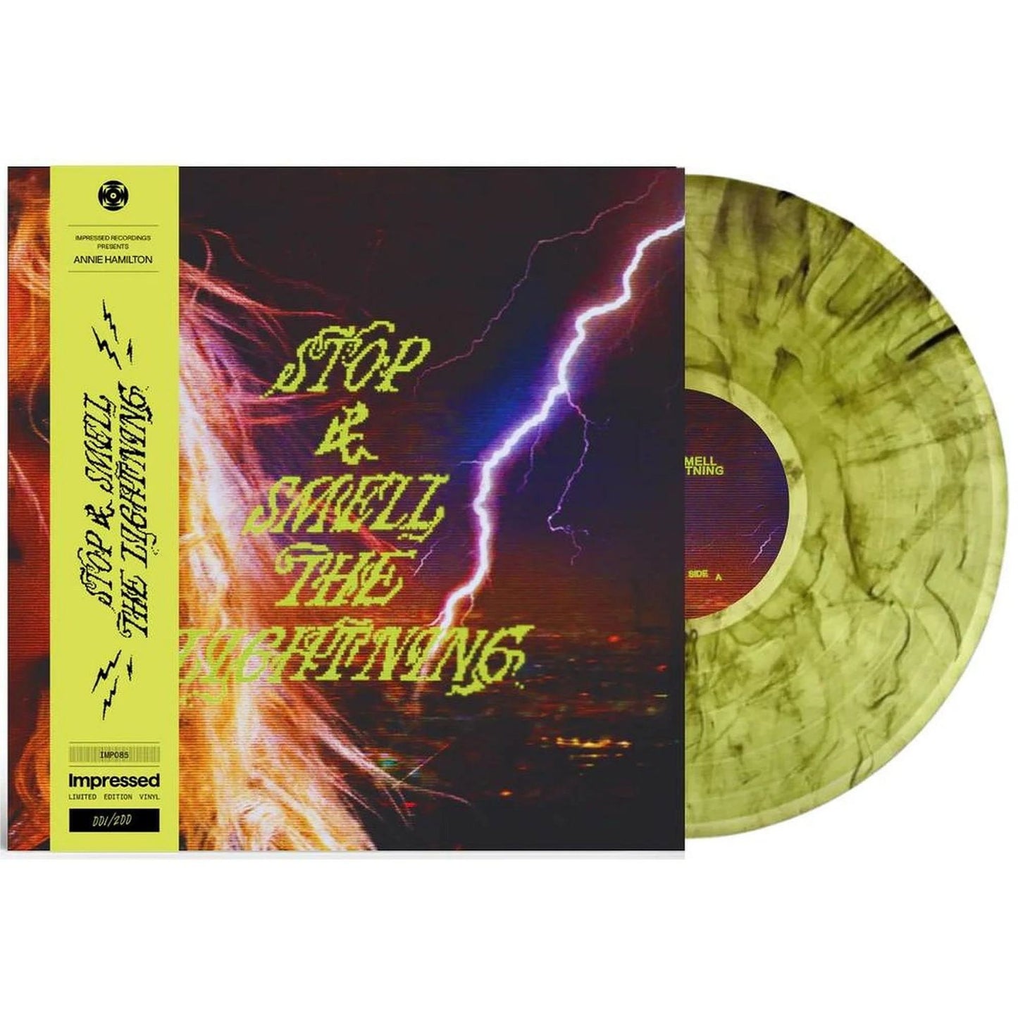 Stop & Smell The Lightning (SIGNED Limited Lime Green & Black Marble Coloured Vinyl)