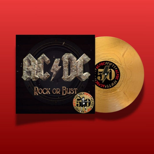 Rock or Bust (50th Anniversary Gold Coloured Vinyl)