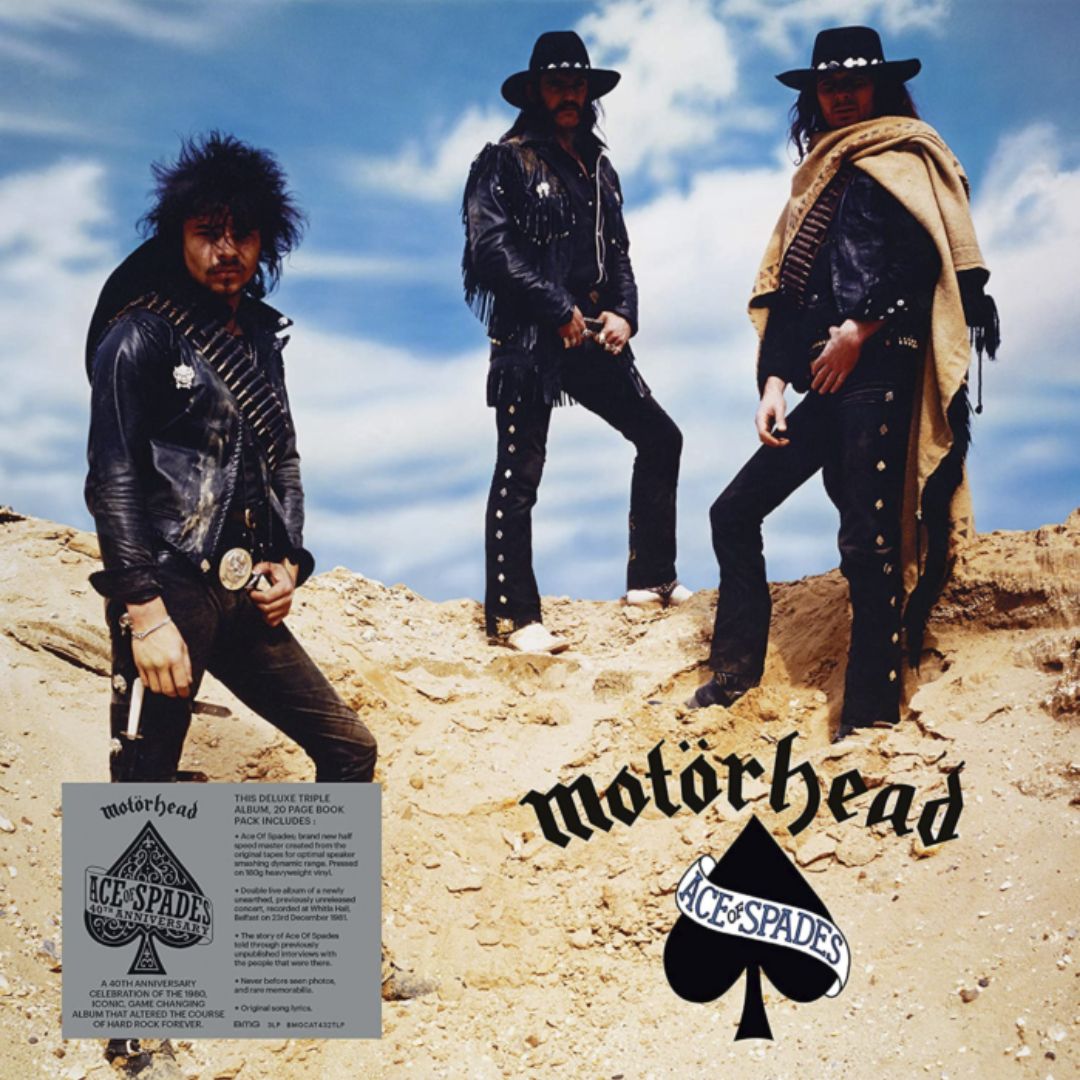 Ace Of Spades (2LP Reissue - Deluxe Edition 40th Anniversary Book Pack)