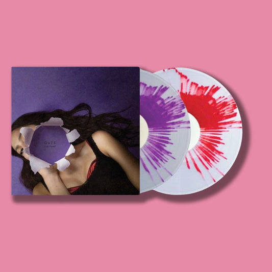 GUTS (Spilled) (White w/Purple & Red Splatter Vinyl)