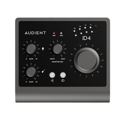 iD4 MKII (2-In/2-Out Professional Audio Interface)