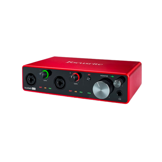 Focusrite Scarlett 4i4 Gen 3 4-in/4-out USB Audio Interface