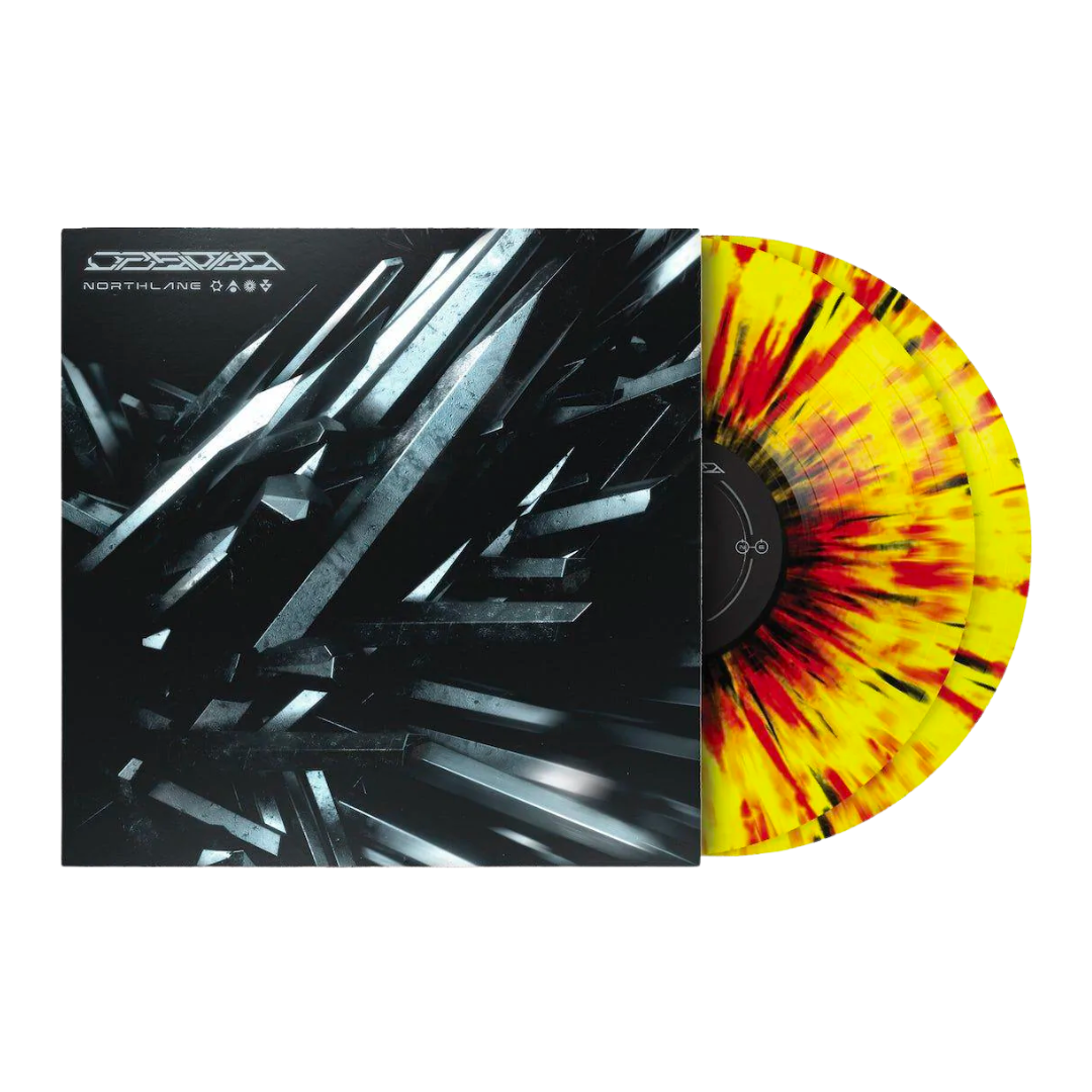 Obsidian (yellow w/ red & black splatter vinyl)