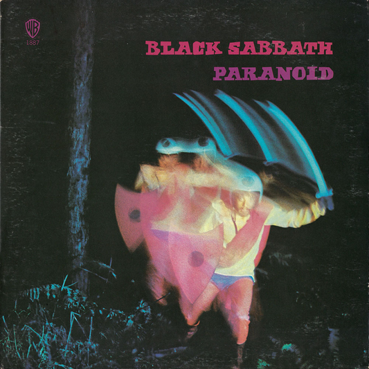 Cover of Black Sabbath's Paranoid Album