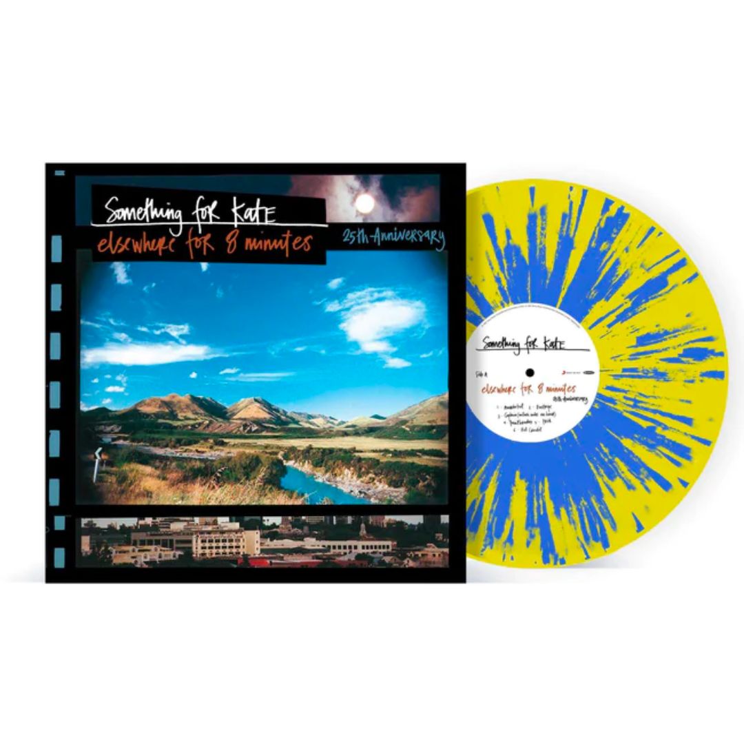 elsewhere for 8 minutes (25th Anniversary Yellow & Blue Splatter Vinyl)